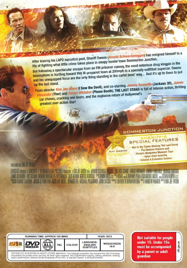 The Last Stand rareandcollectibledvdsBuy DVD or Download